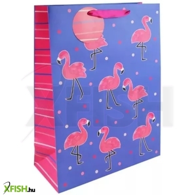 Flamingó mintás dísztasak - 33 x 45.5 cm