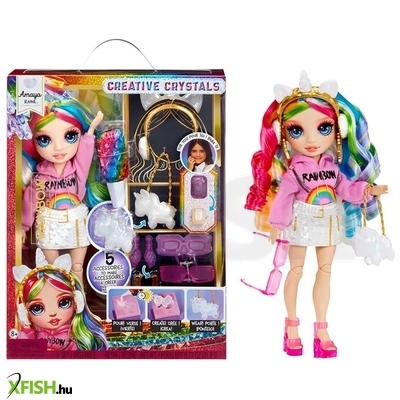 Rainbow high divatbaba kristállyal többféle