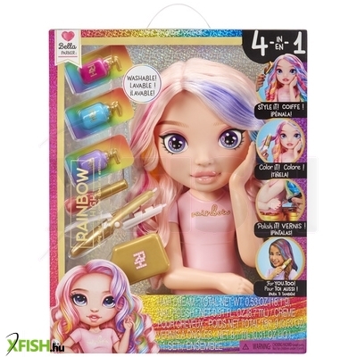Rainbow high fodrászolható baba játékkészlet