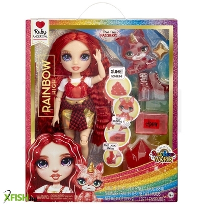 Rainbow high divatbaba ruby