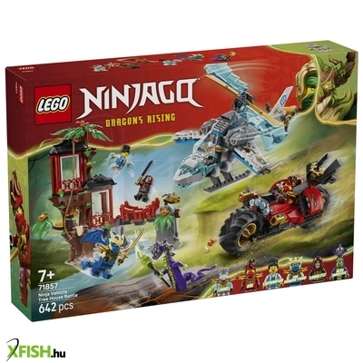 Lego ninjago 71857 nindzsajárművek csatája a lombháznál