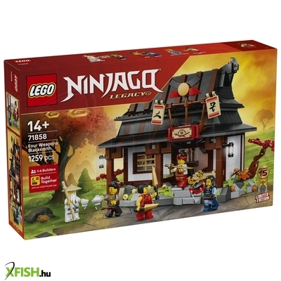 Lego ninjago 71858 négy fegyver kovácsműhely, 15. évforduló