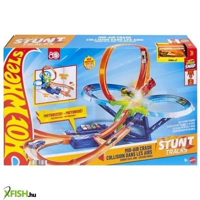 Hot wheels kaszkadőr versenypálya