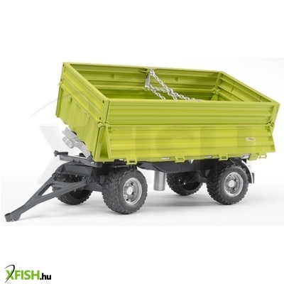 Bruder fliegl három oldalra billenő pótkocsi levehető tetővel