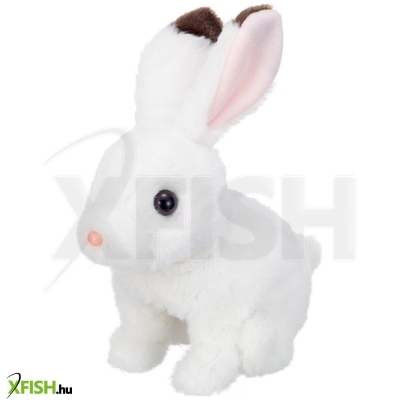 Iwaya ugró nyuszi fehér plüss