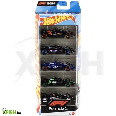 Hot wheels 5db-os f1-es kisautó