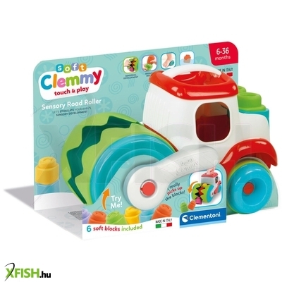 Clemmy tapints és játssz - érzékelést fejlesztő úthenger