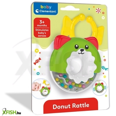 Baby clementoni fánk csörgő