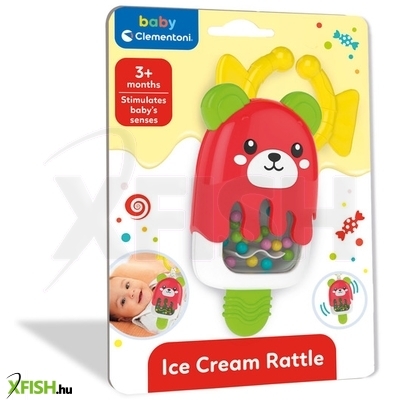 Baby clementoni jégkrém csörgő