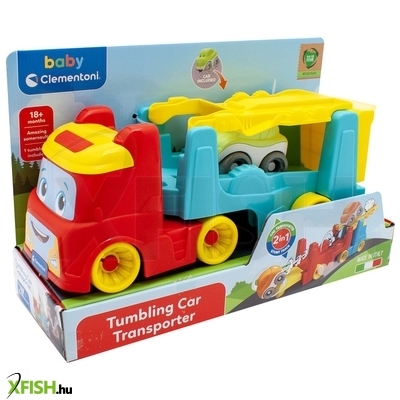 Baby clementoni autószállító bukfencező kisautóhoz