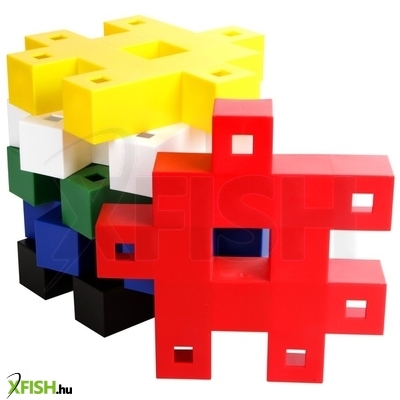 Megaplast műanyag építőjáték 6 darabos készlet - nagy