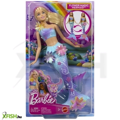 Barbie dreamtopia virágvarázs sellő - malibu