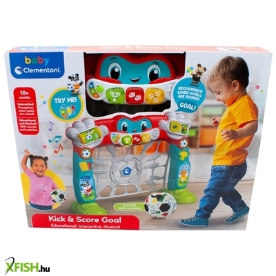 Baby clementoni interaktív focikapu