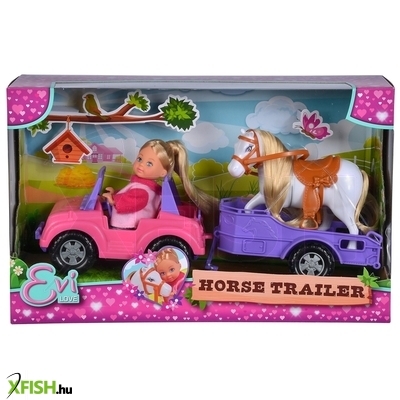 Évi baba lószállító szett