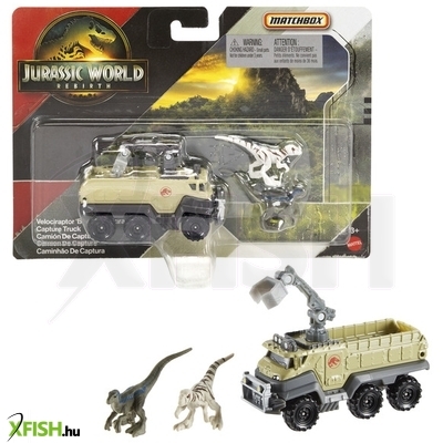 Matchbox jurassic world dinó szállító jármű