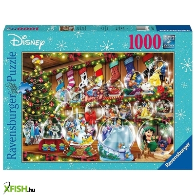 Ravensburger puzzle 1000 db - disney hógömbök