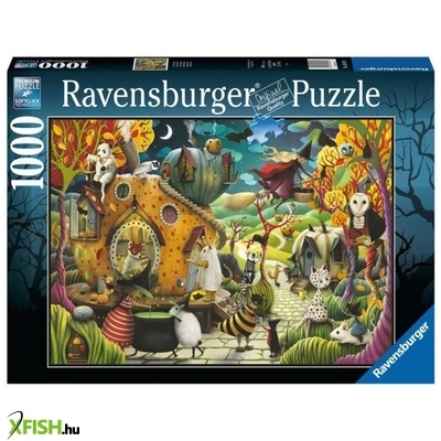 Ravensburger puzzle 1000 db - boldog halloween