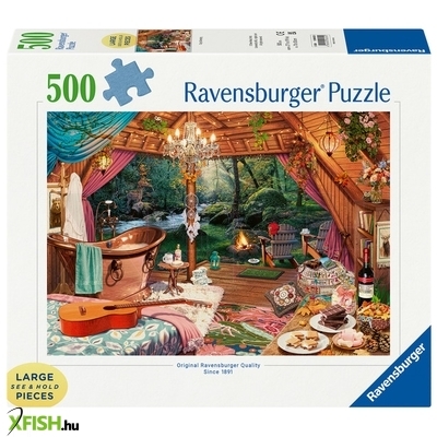 Ravensburger puzzle 500 db - glamping