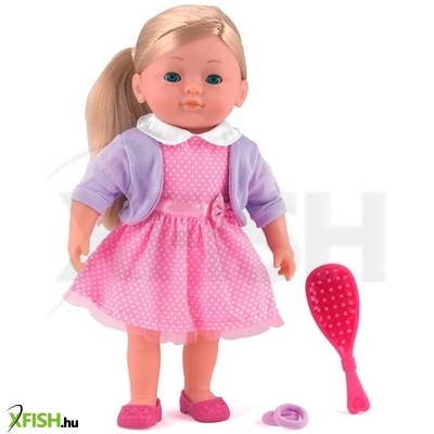 Dolls world charlotte /elisabeth fésülhető puha baba - 36 cm