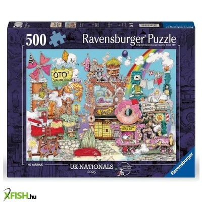 Ravensburger puzzle 500 db - a kikötő