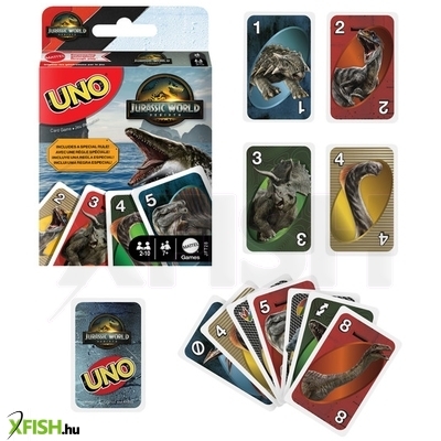Mattel uno jurassic world 2025