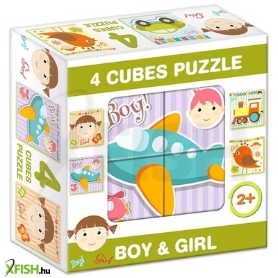 Mesekocka mix 4 darabos - Fiúk-lányok