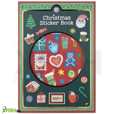 Grafix karácsonyi matricás könyv. a4, 8 lap