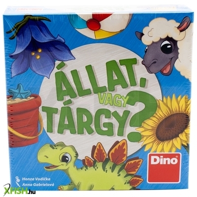 Dino állat vagy tárgy társasjáték