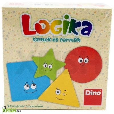 Dino logika (színek és formák) társasjáték