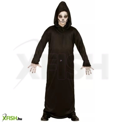 Kaszás jelmez - 128 cm-es méret, fekete