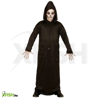 Kaszás jelmez - 140 cm-es méret, fekete