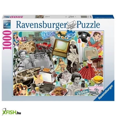 Ravensburger puzzle 1000 db - az 50-es évek