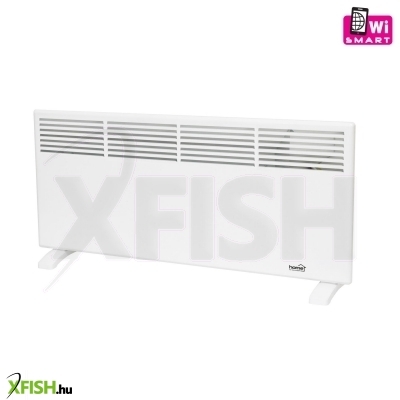 Home fk421wifi smart konvektor fűtőtest, falra szerelhető vagy szabadonálló 2000w, ipx4, LED kijelző