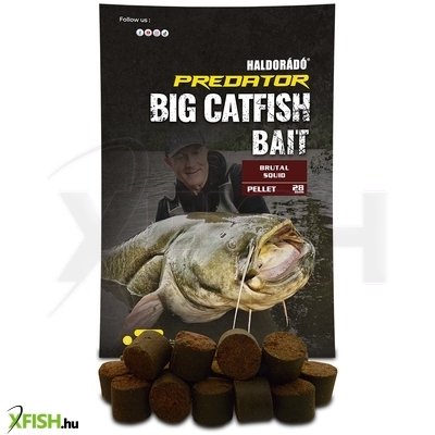 Haldorádó Catfish Bait Harcsázó Pellet Brutal Squid 28mm 1000g