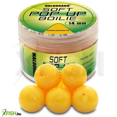 Haldorádó Super Soft Pop Up Boilie 14 mm - Sárgadinnye