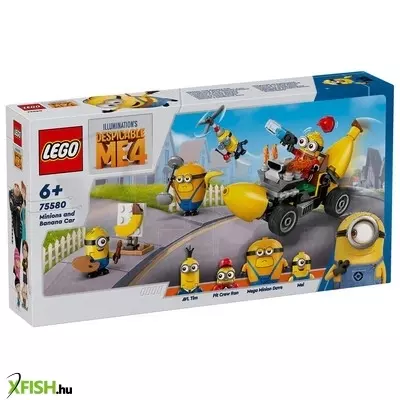 Lego minions 75580 minyonok és banánautó