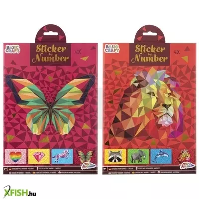 Grafix - matrica szám szerint, a4, 4 lap, 2 féle