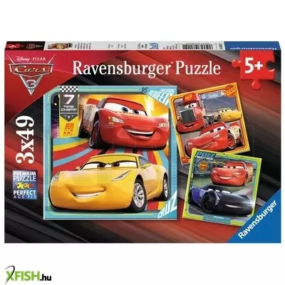 Ravensburger verdák 3 - 3 X 49 darabos puzzle