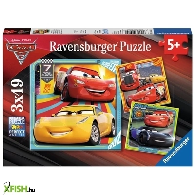 Ravensburger verdák 3 - 3 X 49 darabos puzzle