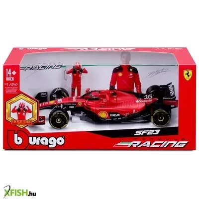 Bburago 1 /24 f1 versenyautó pilótával - ferrari sf-23