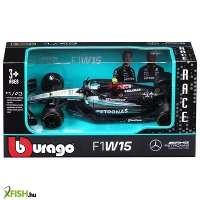 bburago 1 /43 f1 versenyautó - mercedes-amg petronas f1 team