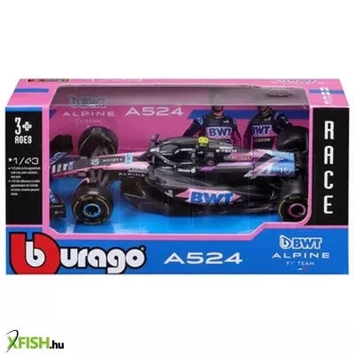 Bburago 1 /43 f1 versenyautó - bwt alpine f1 team a524 (2024)