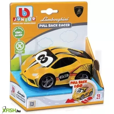 Grafix bburago jr. visszahúzós versenyautó - lamborghini