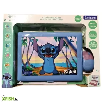 lexibook oktató laptop stitch - magyar /angol