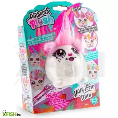canal toys airbrush színezhető állatok, hairiffic mini