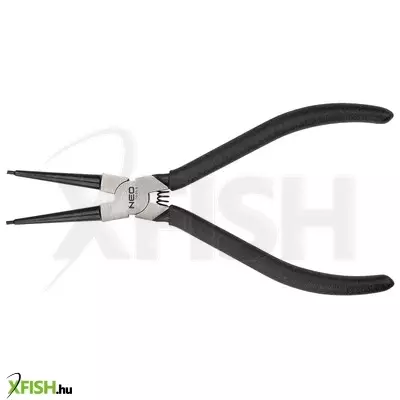 Neotools zégergyűrű fogó 150mm, egyenes belső, crmo, 10 - 25mm, csúcs diameter 1,5 - 2,0mm