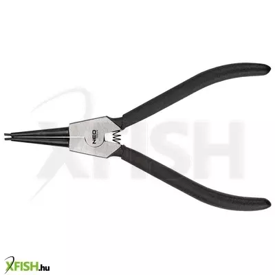 Neotools zégergyűrű fogó 230mm, külső, egyenes, crmo, 40 - 100mm, csúcs diameter 2,5 - 3,0mm
