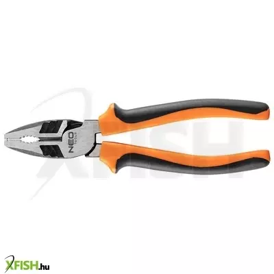 Neotools kombinált fogó 180mm 40% energiamegtakarítás, csavarlazító fogazattal