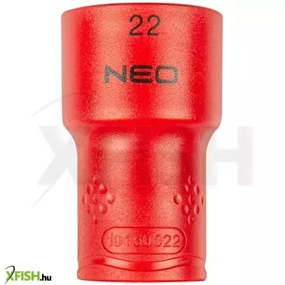 Neotools dugókulcs 6-lapú 1/2 22mm 1000v, szigetelt