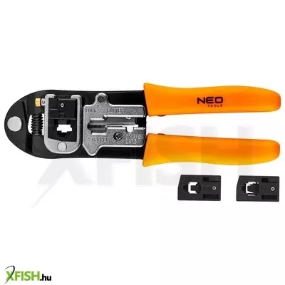 Neotools krimpelő-, kábelsarufogó 4p 6p 8p